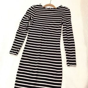 French connection stripe knit dress 6